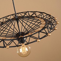 American Country Iron Industry Ferris Wheel Chandelier