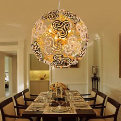 Simple Modern Chandelier Crystal Ball