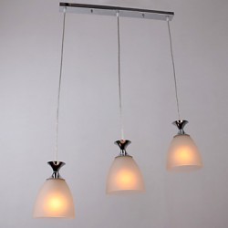 Max 60W Modern/Contemporary / Island Mini Style Chrome Pendant Lights Living Room / Dining Room