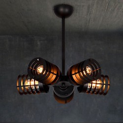 Retro Classic Metal Ceiling Lights, Simple Dining Room Kitchen Pendant Lamps Bar Cafe Hallway Balcony Pendant Lamp