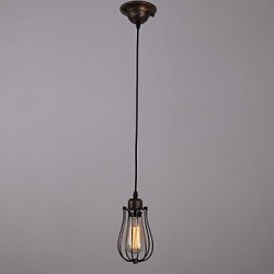 Country Style Mini Lamp,1Light Retro