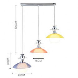 Pendant Lights LED Modern/Contemporary Living Room / Bedroom / Dining Room / Study Room/Office Glass