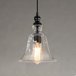 European Contracted Personality Loft Glass Chandelier Bell