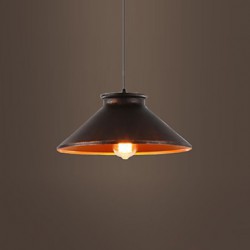 Max 60W Retro Designers Metal Pendant Lights Living Room / Bedroom / Dining Room / Kitchen / Study Room/Office