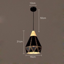 Retro Classic Metal Ceiling Lights, Simple Dining Room Kitchen Pendant Lamps Bar Cafe Hallway Balcony Pendant Lamp