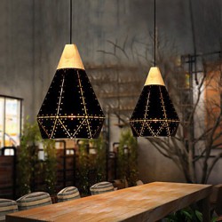 Retro Classic Metal Ceiling Lights, Simple Dining Room Kitchen Pendant Lamps Bar Cafe Hallway Balcony Pendant Lamp