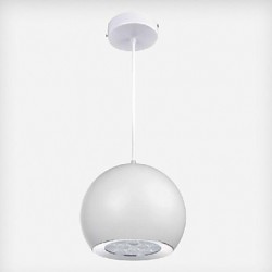 1w Modern/Contemporary / Globe LED Painting Metal Pendant LightsDining Room / Kitchen / Study Room/Office / Kids Room / Game Room /