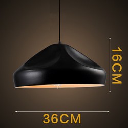 Max 60W Vintage / Retro Mini Style Painting Metal Pendant Lights Living Room / Bedroom / Dining Room / Kitchen