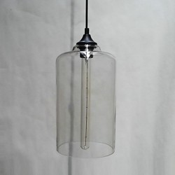 Bottle Design Pendant, 1 Light, Concise Iron Painting