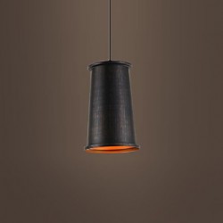 Max 60W Retro Designers Metal Pendant Lights Living Room / Bedroom / Dining Room / Kitchen / Study Room/Office