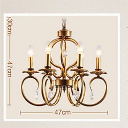 Chandeliers / Pendant Lights Mini Style Traditional/Classic Bedroom / Dining Room / Kitchen / Study Room/Office Metal