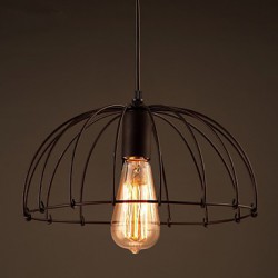 Max 60W Retro Designers Metal Pendant Lights Living Room / Bedroom / Dining Room / Kitchen / Study Room/Office