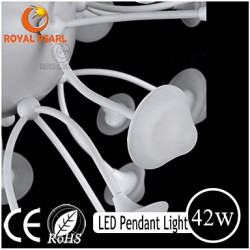 Modern Warm White 42W Brightness Led Pendant Light For Home Decoration