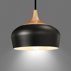 Max 60W Vintage / Retro Mini Style Painting Metal Pendant LightsLiving Room / Bedroom / Dining Room / Kitchen