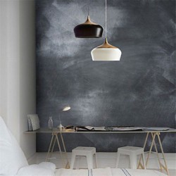 Max 60W Vintage / Retro Mini Style Painting Metal Pendant LightsLiving Room / Bedroom / Dining Room / Kitchen