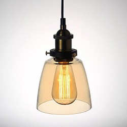 Max 60W Pendant Lights Traditional/Classic / Vintage / Retro / Country / Globe / Living Room / Bedroom / Dining Room