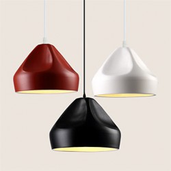 Max 60W Vintage / Retro Mini Style Painting Metal Pendant Lights Living Room / Bedroom / Dining Room / Kitchen