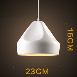 Max 60W Vintage / Retro Mini Style Painting Metal Pendant Lights Living Room / Bedroom / Dining Room / Kitchen