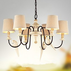 Chandeliers / Pendant Lights LED Vintage Living Room / Bedroom / Dining Room / Study Room/Office / Game Room Resin