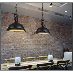 Industrial Single Pendant Lamp for Bar Coffee Room Decorate Loft Style Vintage Metal Drop Light