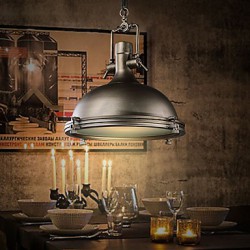 Industrial Single Pendant Lamp for Bar Coffee Room Decorate Loft Style Vintage Metal Drop Light