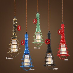 E26/E27 Max 60W Vintage Pendant Lights/Waterpipe Design/ Coffee Bar/Restaurant Lights