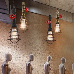 E26/E27 Max 60W Vintage Pendant Lights/Waterpipe Design/ Coffee Bar/Restaurant Lights