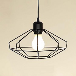 Max 60W Country Designers Metal Pendant Lights Living Room / Bedroom / Dining Room / Kitchen / Study Room/Office