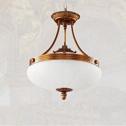 European Marble lamp Copper Chandelier Aisle Lights