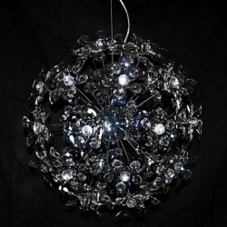 25 Modern/Contemporary Chrome Crystal Pendant Lights Bedroom / Dining Room / Study Room/Office / Hallway