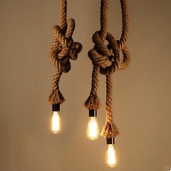 Creative Personality Hemp Rope Chandelier