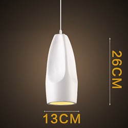 Max 60W Vintage / Retro Mini Style Painting Metal Pendant Lights Living Room / Bedroom / Dining Room / Kitchen