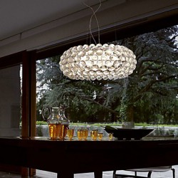 Beaded Pendant Light with 1 Light