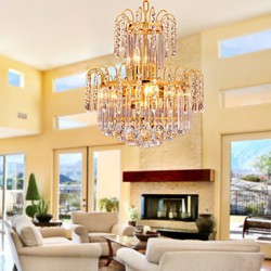 Luxury Crystal Chandelier with 7 Lights