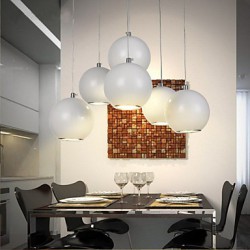 5W Modern /Globe Mini Style Design/High Quality LED Pendant Light/Fit for Dining Room,Kids Room, Game Room,Entry,Cafe