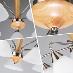 Pendant Lights , Modern/Contemporary Living Room/Dining Room/Kids Room/Game Room/Bedroom/Study Room/Office Wood/Bamboo