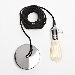 Max 60W Traditional/Classic / Vintage Mini Style Metal Pendant Lights Bedroom / Dining Room / Kitchen