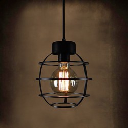 Max 60W Retro Designers Metal Pendant Lights Living Room / Bedroom / Dining Room / Kitchen / Study Room/Office