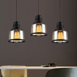 New Max 60W Retro Lighting Loft Bar Restaurant Lights Personality Living Room Clothing Store Glass Pendant Light