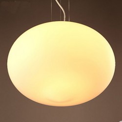 Milk White Glass Restaurant Creative Cafe Simple Pendant