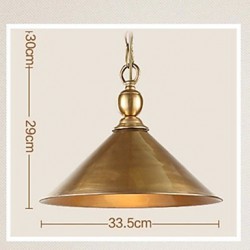 Pendant Lights Mini Style Traditional/Classic Bedroom / Dining Room / Kitchen / Study Room/Office Metal