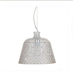 The Chandelier With Decorative Art Glass Carving Pendant