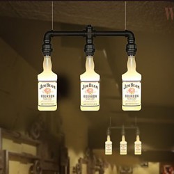 Mall Restaurant Glass Bottle Bottle Droplight