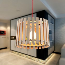 Pendant Lights Mini Style Modern/Contemporary Living Room / Bedroom / Dining Room / Kitchen / Study Room/Kids Room Wood