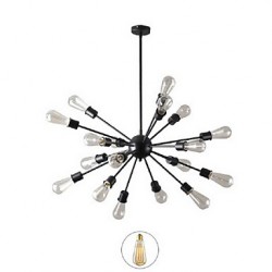 Modern 20 - Light Pendant Lights in Radial Feature