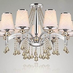 40w Modern/Contemporary Crystal Chrome Metal Chandeliers Bedroom / Dining Room / Study Room/Office / Hallway