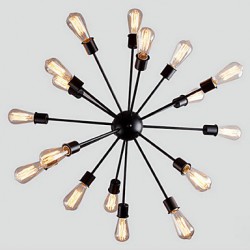 Modern 20 - Light Pendant Lights in Radial Feature