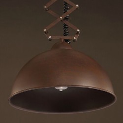 Lamp Shade Black Wrought Iron Flexible Chandelier Industrial Office Warehouse Cafe Lid Shade Chandelier