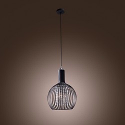 Max 60W Modern/Contemporary / Lantern Crystal / Mini Style Electroplated Pendant Lights Living Room / Bedroom / Dining Room