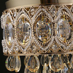 Gold Romantic Champagne Crystal Chandeliers